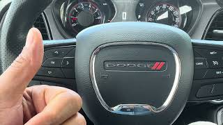 Dodge Challenger – How to Reset Windows