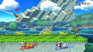 SSB4-Fox VS Link