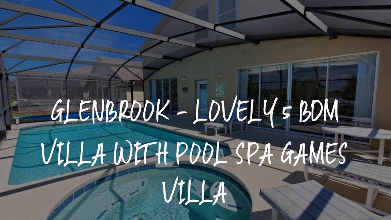 Glebrook Pool Glenbrook - Lovely 5 Bdm Villa with Pool Spa Games villa Review ...