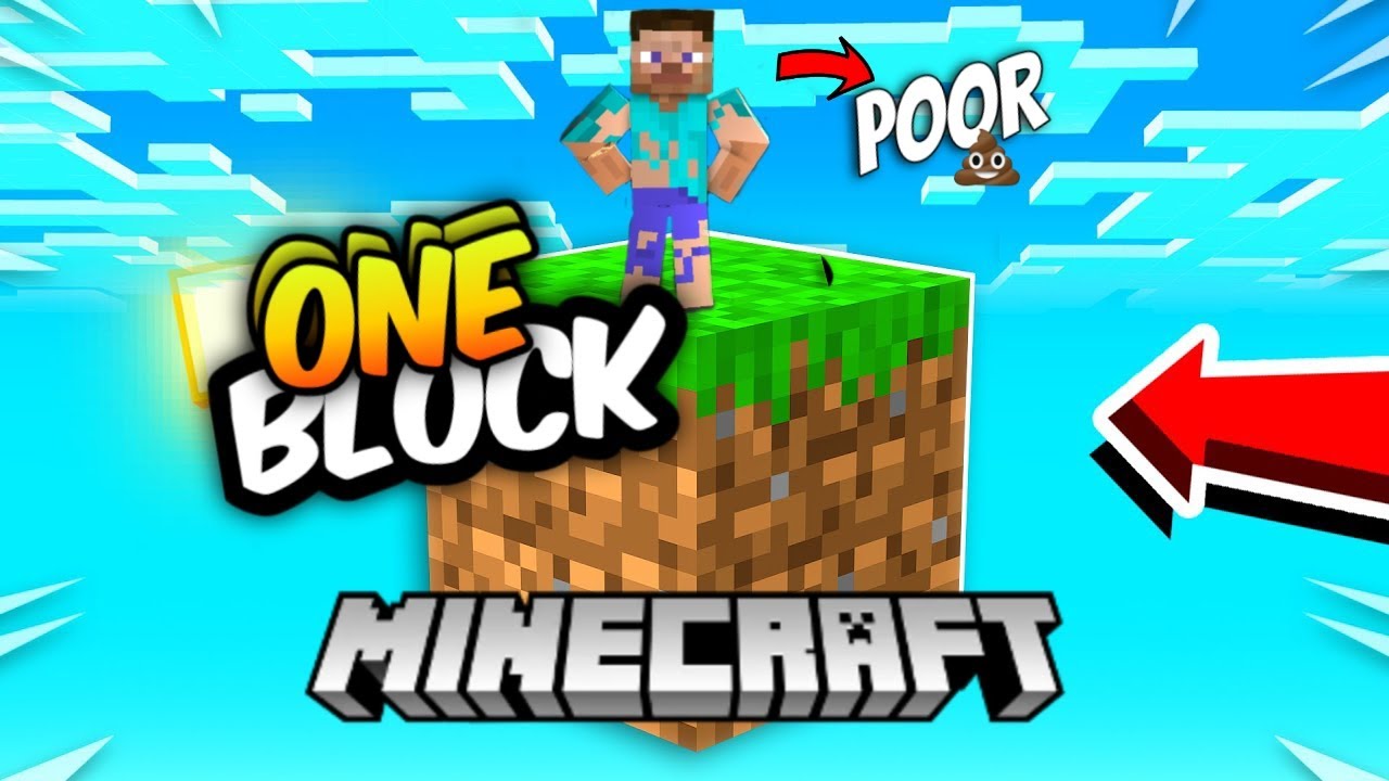 STARTING A NEW MINECRAFT ONE BLOCK SURVIVAL #1 - YouTube