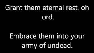 Avenged Sevenfold Requiem Lyrics