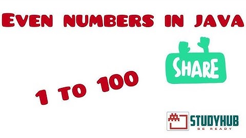 Java Program: Print Even Numbers between 1 to 100 | Easy Step-by-Step Tutorial