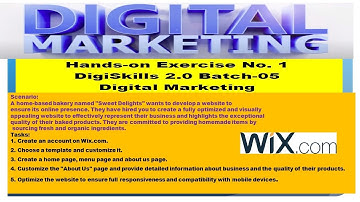digital marketing exercise 1 | dstp 2 0 batch 05 Digital Marketing exercise 1 solution