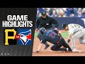 Pirates vs blue jays game highlights 60124  mlb highlights