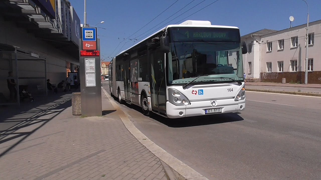 Irisbus Citelis 18M (DPMČB) ev.č.164 na lince 1