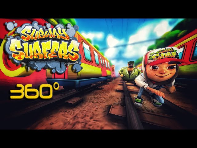 360° POV Subway Surfers in Real Life! RTX ON (4K VR video) 