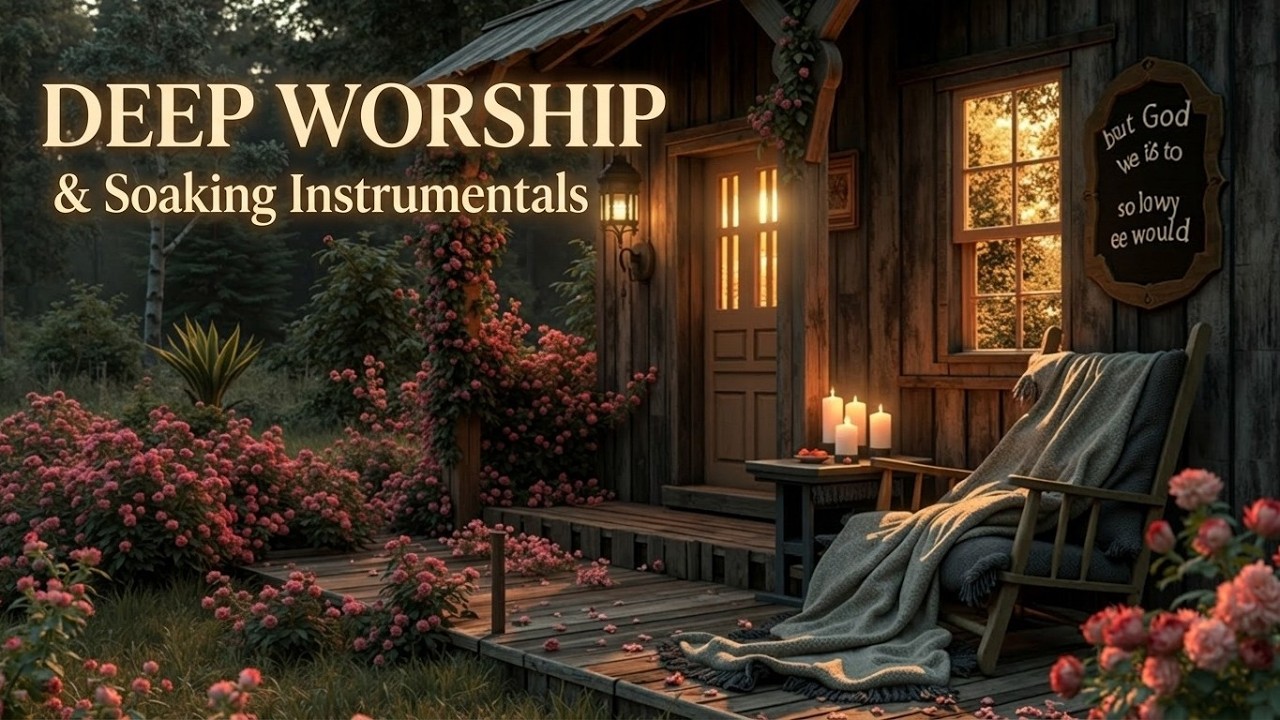 Deep Soaking Worship Instrumental ~ Peaceful Prayer Music for Holy ...