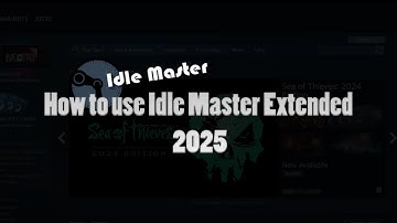 How to use Idle Master Extended 2025 ⚫️