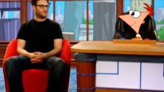 Phineas & Ferb Interview Seth Rogen! | Take Two with Phineas & Ferb | @disneychannelanimation
