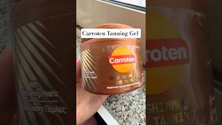 Tanning Gel Carroten #sunscreen #beachessentials #summeressential #tanning