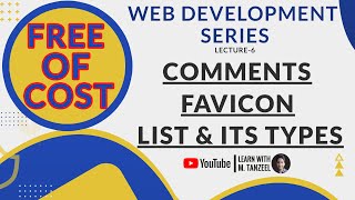 The Ultimate Guide to HTML Comments| Favicon| HTML List