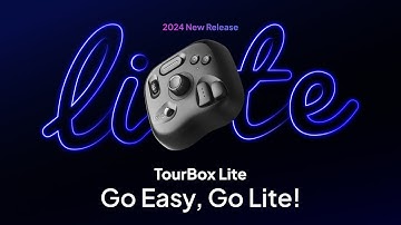 TourBox Lite - Go Easy Go Lite | The Powerful and Affordable Creative Controller