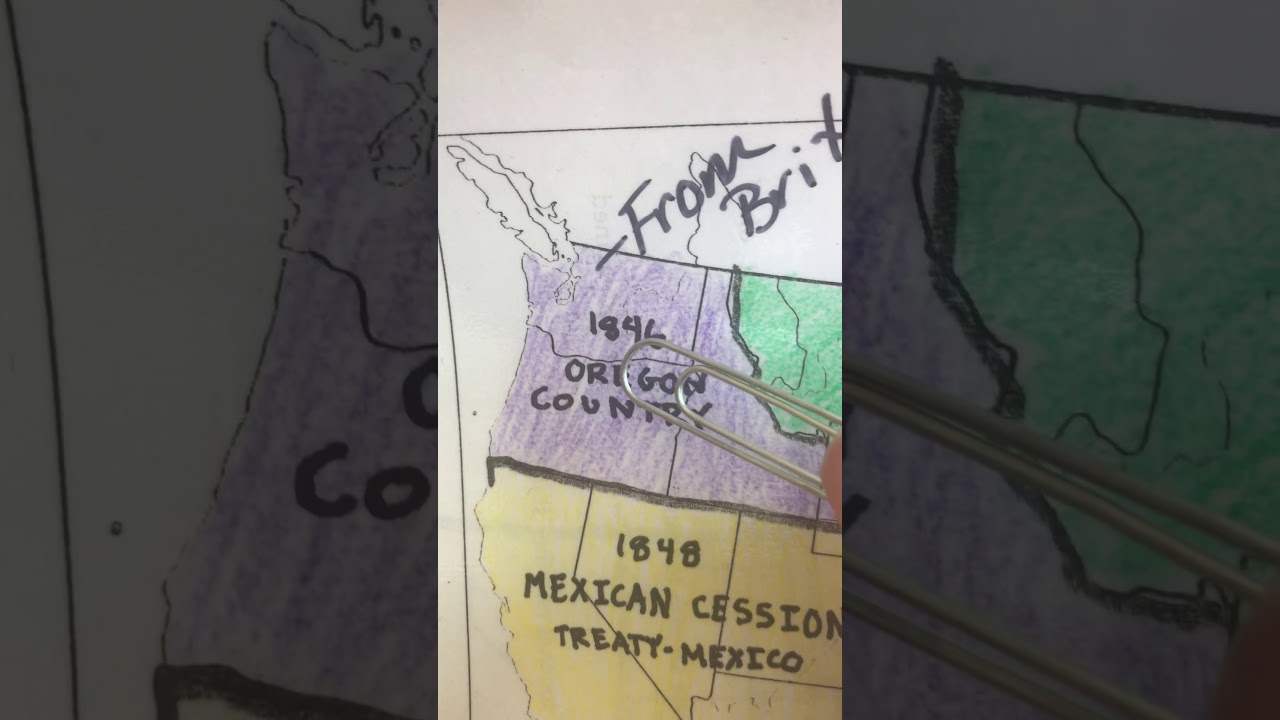 Snell - Westward Expansion Map Lesson - how to do it, together step by step - 4/8/2020