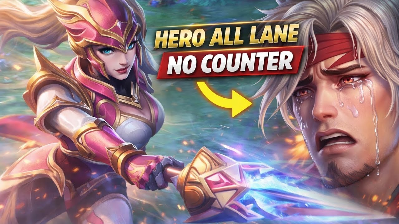 Silvana HERO ALL LANE 😱 Martis Sampai Nangis! NO COUNTER