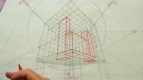 FORMAL LINEAR PERSPECTIVE: SECTION FIVE EX#48 3pt Interior