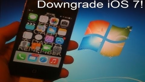 How to Downgrade iOS 7 to 6.1.3 & 6.1.4!