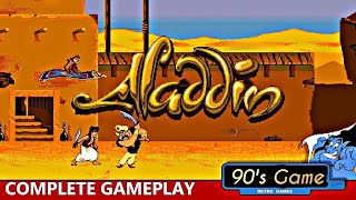 DISNEY'S ALADDIN: FULL GAME WALKTHROUGH (No Commentary) - 16-Bit Classic