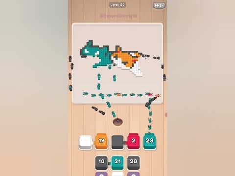 Food Hunt:Pixel Puzzle Level 120 walkthrough preview