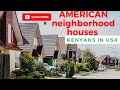 American Neighborhood Houses | Kenyans In USA