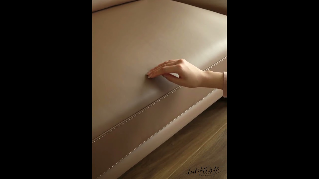 Loft Home Genuine Leather Sofa – TARA 4 Seater