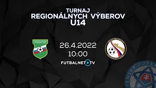 Turnaj Regionlnych Vberov U14 aprl 2022 Ssfz  Bfz