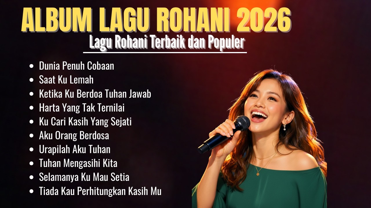 Full Album Lagu Rohani Terbaru 2026 | Lagu- Rohani Terbaik dan Populer 