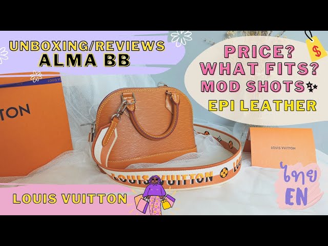 Bag of the Day 21: LOUIS VUITTON Alma BB in Rose Ballerine Epi Leather  unboxing #bagoftheday 