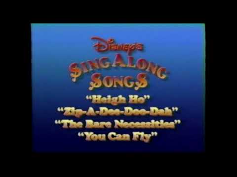 Disney's Sing Along Songs 1988 Preview