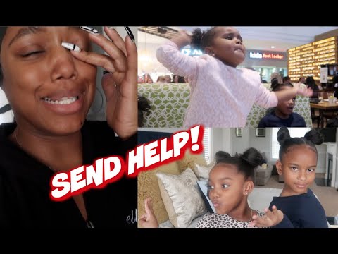 being-a-single-mom-with-two-kids-&-a-toddler-for-a-day-|-ellarie