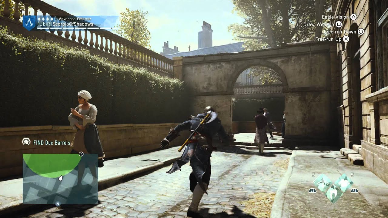 Assassin's Creed Unity Social Club Missions A Dramatic Exit YouTube