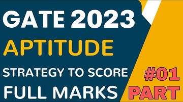 GATE 2023 | General Aptitude | Part -1 Simple Equations || 15 Marks
