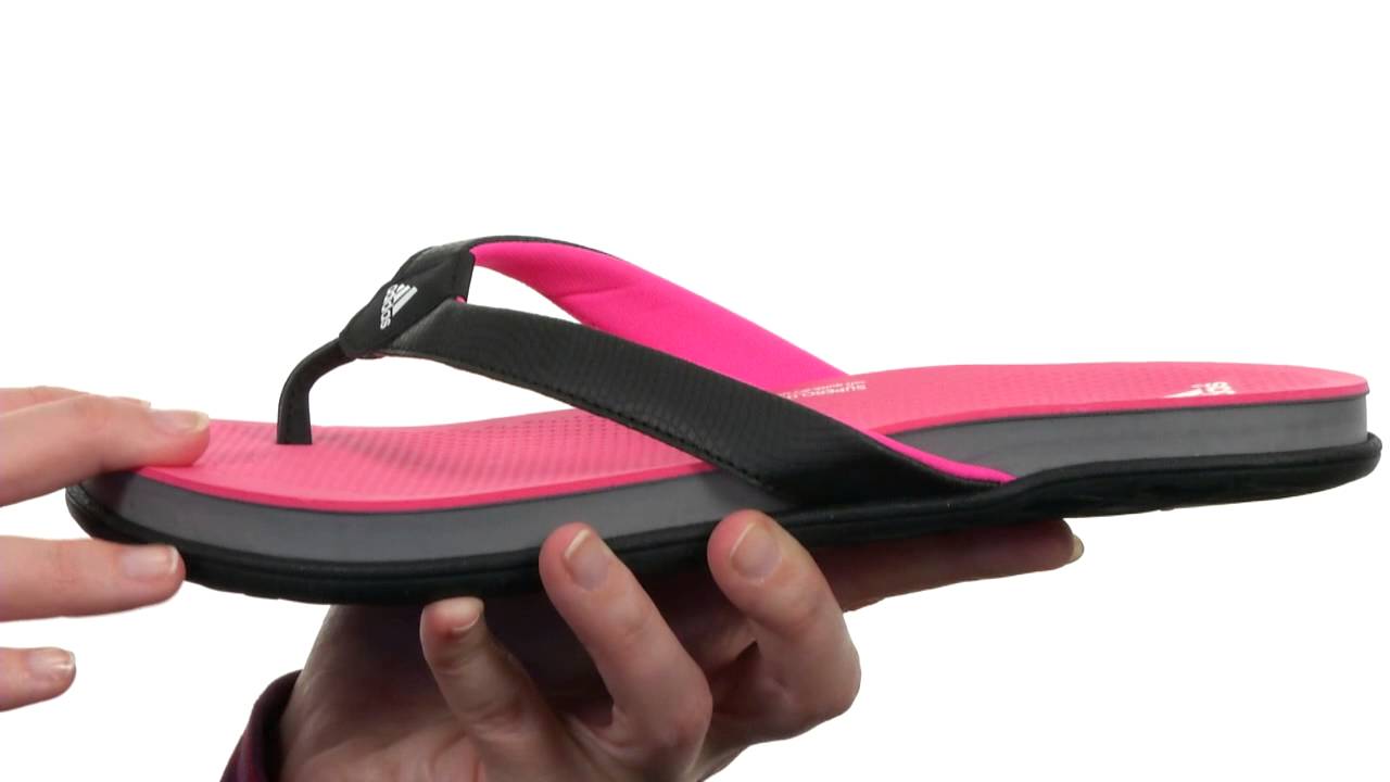 adidas supercloud flip flops womens