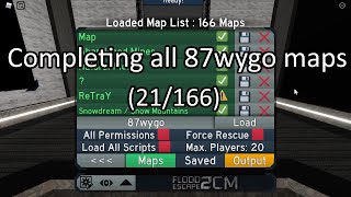 Completing all 87wygo maps! (21/166) FE2CM