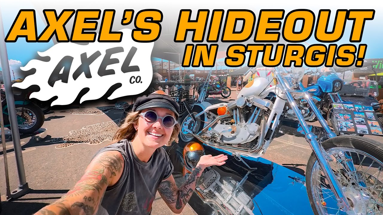 I hosted a GIRLS BIKE SHOW at Sturgis!