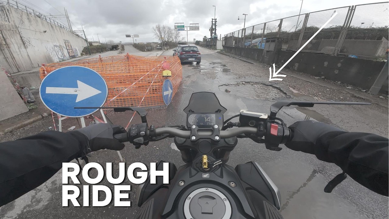 CB650R PURE SOUND | 4K POV RIDE | RAINY STREETS 🌧️