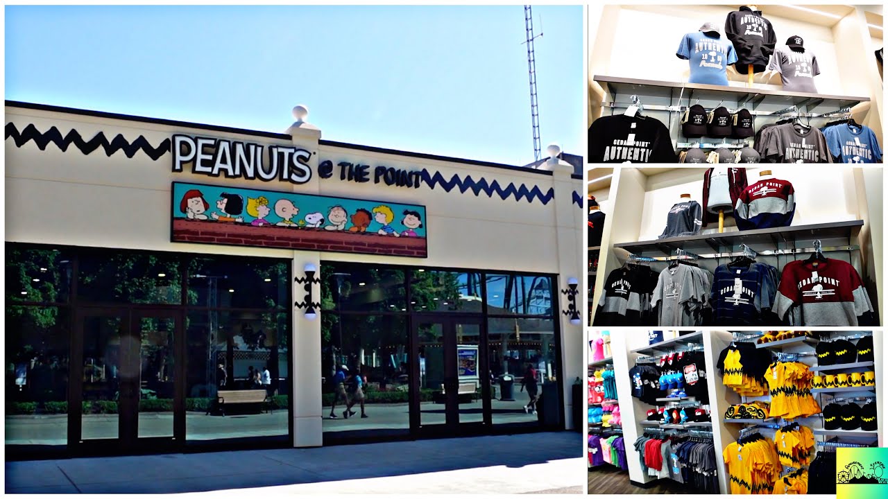 Cedar Point's ALL NEW Peanuts The Point Store! Newly Remodeled and