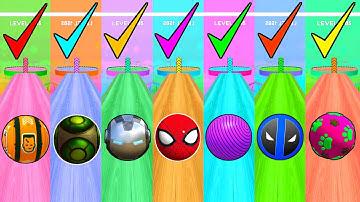 Going Balls:👑 Super Speed Run Competition| Foot 👣 Walkthrough Challenge|Android Games/iOS Games