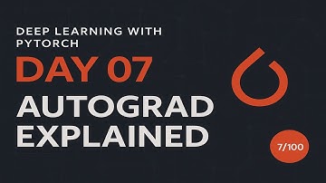 Pytorch Autograd Explained: How PyTorch Actually Learns by Itself | Pytorch for beginner | 2025