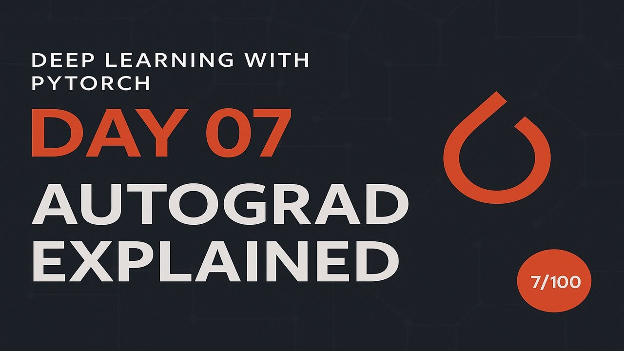Pytorch Autograd Explained: How PyTorch Actually Learns by Itself ...
