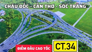 CAO TỐC CHÂU ĐỐC - CẦN THƠ - SÓC TRĂNG ĐANG CHỜ CÁT | TIẾN ĐỘ 3/2024