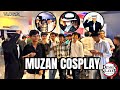 DEMON SLAYER INFINITY CASTLE [ MUZAN KIBUTSUJI COSPLAY ] PUBLIC REACTION