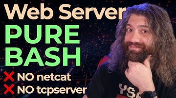 Can You Write A Web Server in PURE BASH?! (no socat, no netcat, no external tools)