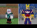 เมื่อได้รับพลัง!? One For All ของ All Might | Minecraft