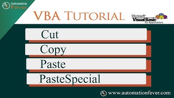 Copy, Paste, PasteSpecial in VBA | Excel VBA Tutorial in Hindi
