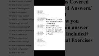 Top 100 Automation Testing Interview Questions Answers #automationtesting #infosys #java #sdet