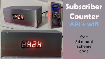 Youtube Subscriber Counter DIY (Full steps)