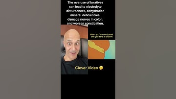 Constipation and Laxatives...BEWARE!  Dr. Mandell  #shorts