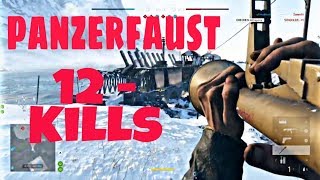Panzerfaust  - 12 Kills! - Rekord in Battlefield 5 | FUNNY MOMENT