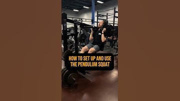 How to set up and use the Pendulum Squat