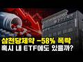 반토막 삼천당제약, 내 ETF에 아직도 남아있다?